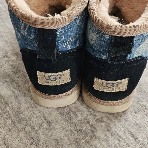 UGG Boots Fashion Denim 6 - Picture 2 of 8
